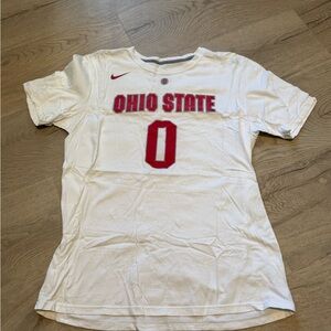 Nike White Standard Fit T-Shirt